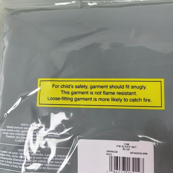 New Spidey and Friends Size 12M Toddler 2 Piece Blue Pajama Set Cotton Sleepwear - Picture 8 of 11